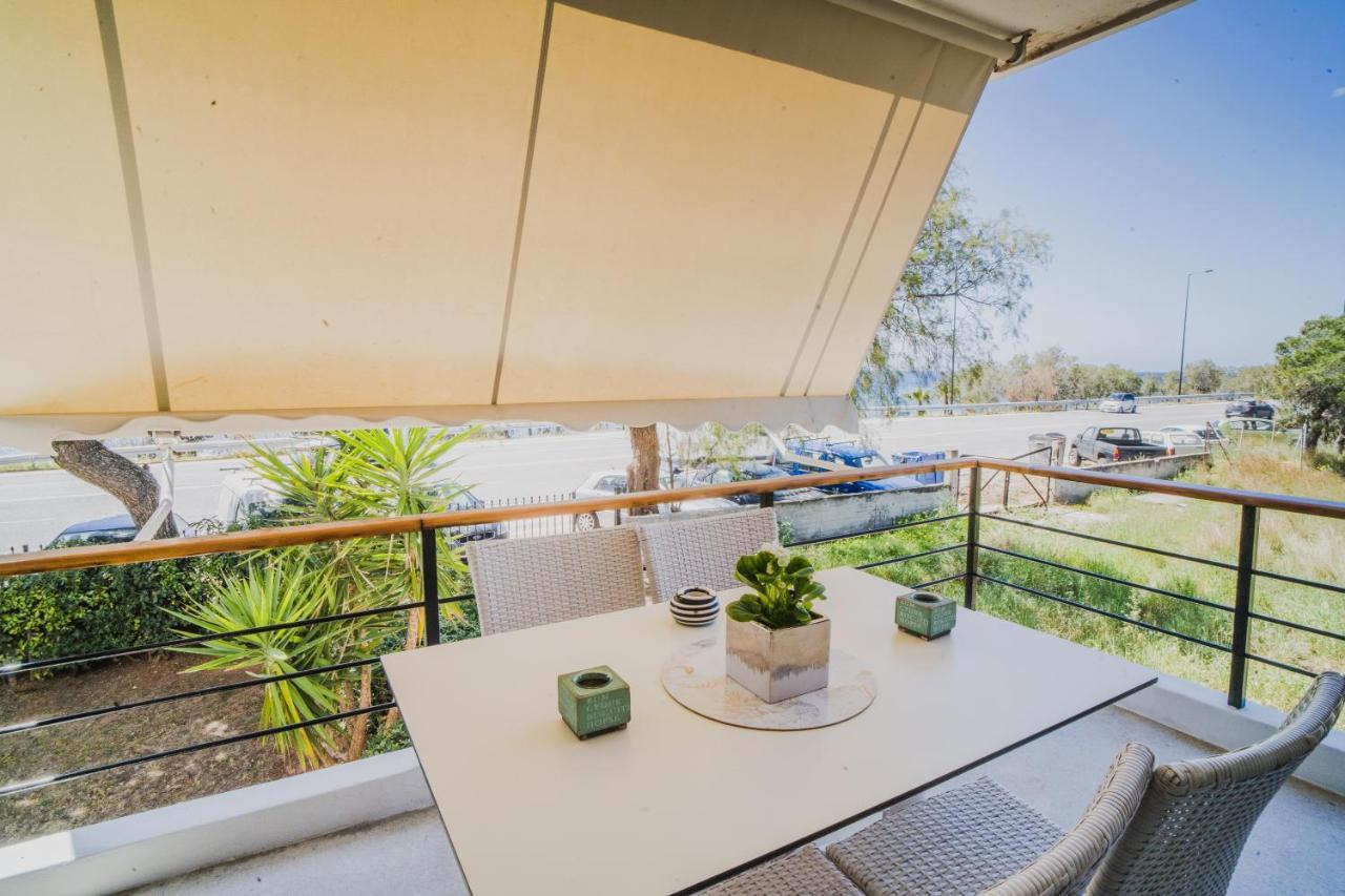 Green Apartment Ground Floor Feel Like Home Properties Saronida 外观 照片