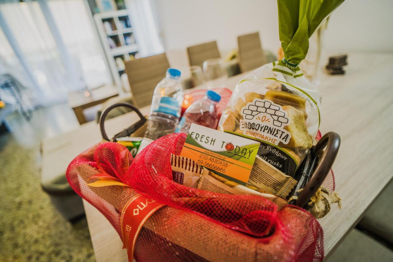 Green Apartment Ground Floor Feel Like Home Properties Saronida 外观 照片