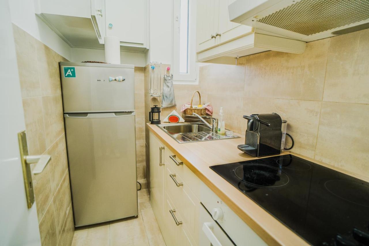 Green Apartment Ground Floor Feel Like Home Properties Saronida 外观 照片